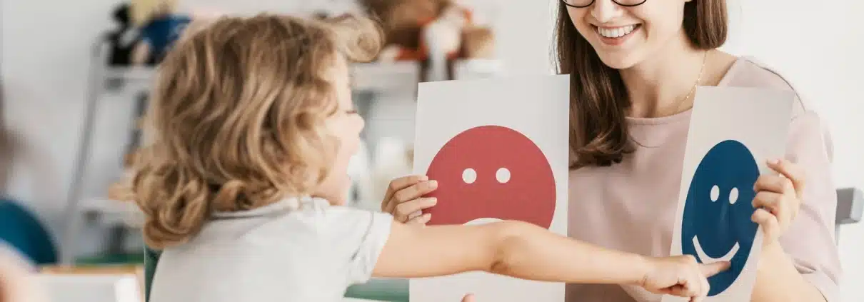 Autism tutoring to child with autism disorder