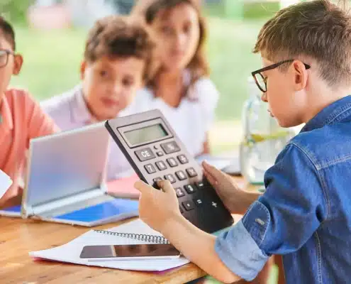 children learning math tutoring in Vancouver