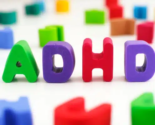 ADHD made with clay. ADHD tutoring in Vancouver