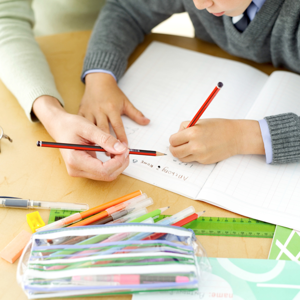 Student Studying Singapore Math