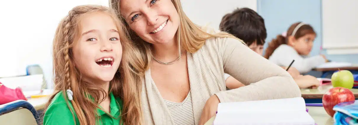 A happy girl with ADHD Tutoring Richmond