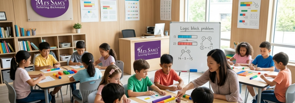 Singapore Math tutoring Richmond class for students