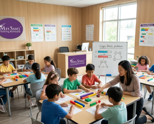 Singapore Math tutoring Richmond class for students
